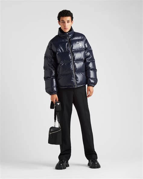 prada women down jacket|Prada down jacket sale.